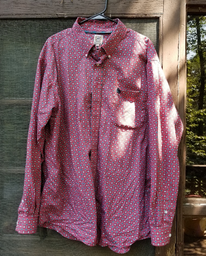 Cinch Western Shirt Size XL